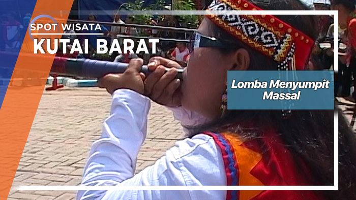 Lomba Menyumpit Massal, Kutai Barat 