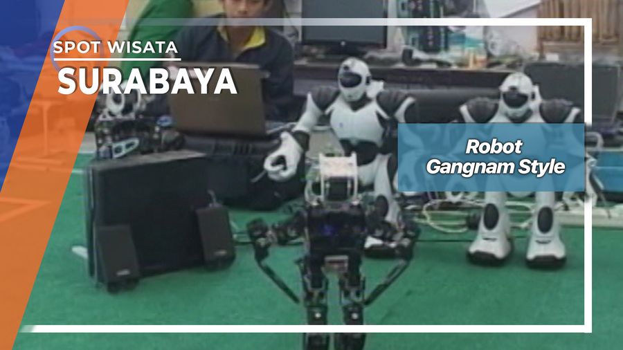 Robot Gangnam Style, Surabaya  