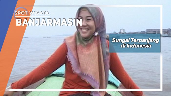 Sungai Terpanjang di Indonesia, Banjarmasin  