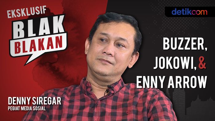 Blak-blakan Denny Siregar: Buzzer, Jokowi, & Enny Arrow