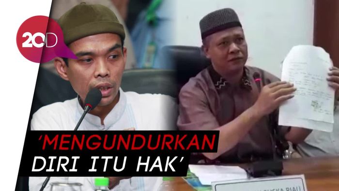 Rektorat UIN Suska Proses Pengunduran Diri UAS sebagai PNS