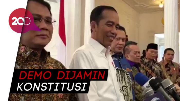 Jokowi Tak Masalah Ada Demo Saat Pelantikan