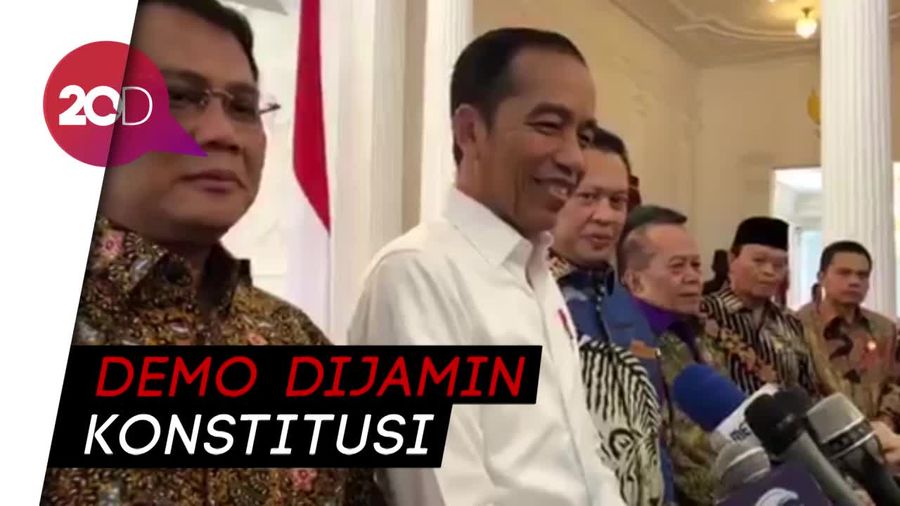 Jokowi Tak Masalah Ada Demo Saat Pelantikan