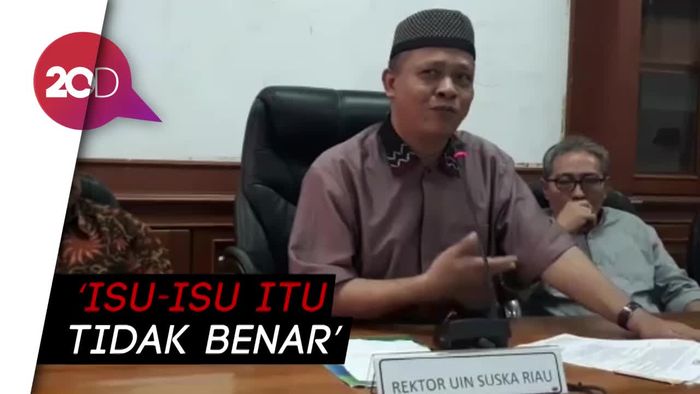 Rektor UIN Suska Jawab Isu soal UAS dan Pengunduran Diri sebagai PNS