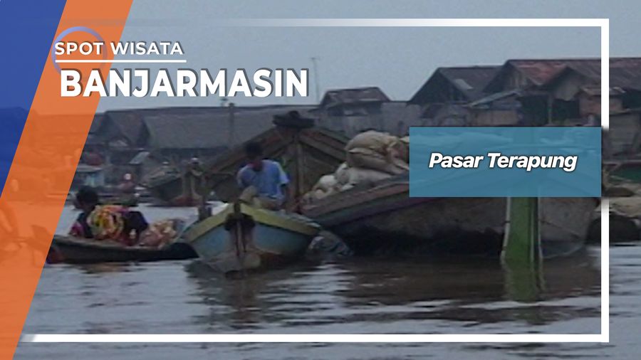 Pasar Terapung, Banjarmasin 