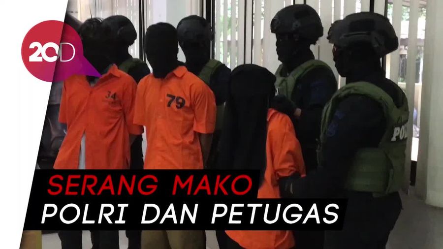 Densus 88 Tangkap 40 Orang Terduga Teroris