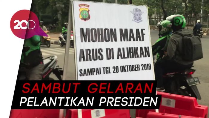 Lalu Lintas di Sekitar DPR Dialihkan, Berlaku Hingga Hari Pelantikan Jokowi