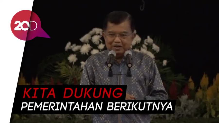 Ucapan Terima Kasih JK dan Buku Memori Jabatan untuk Jokowi