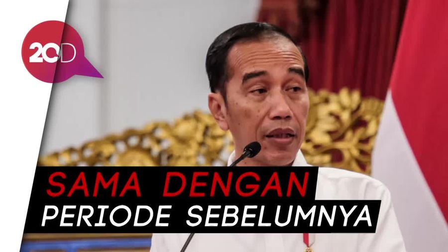 Jokowi Pastikan Jumlah Menteri di Kabinet Barunya Tetap 34