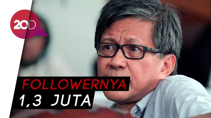 Akun Twitter Rocky Gerung Diretas