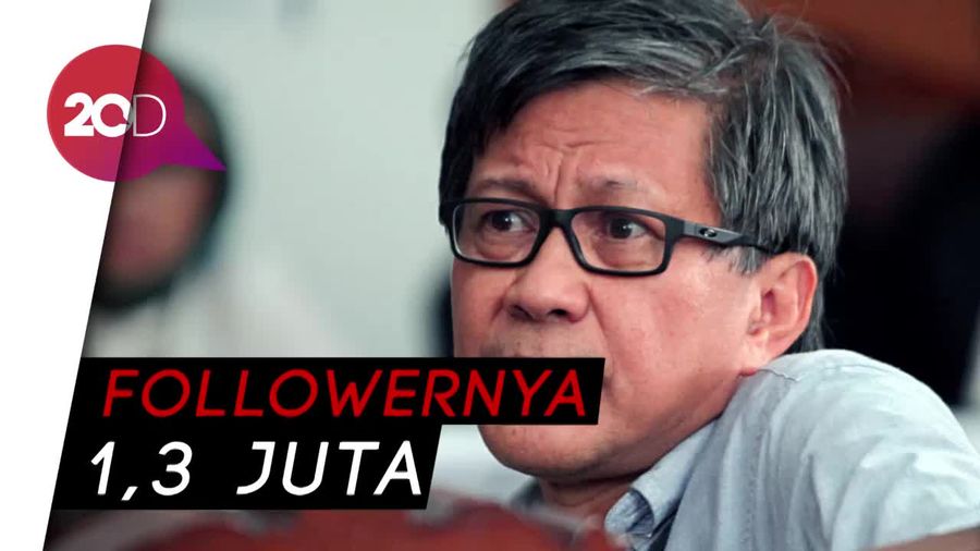 Akun Twitter Rocky Gerung Diretas