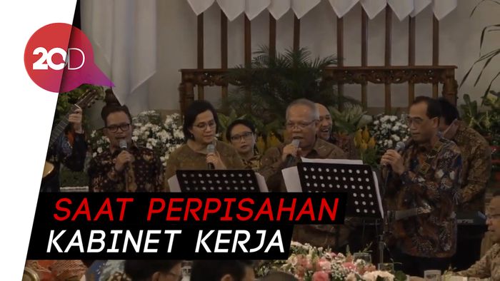 Menteri Sri Mulyani dan Basuki Hadimuljono Pamer Suara Merdu
