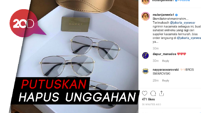 Ucapkan Terima Kasih ke KPK, Mulan Jameela Janji Tak akan Korupsi