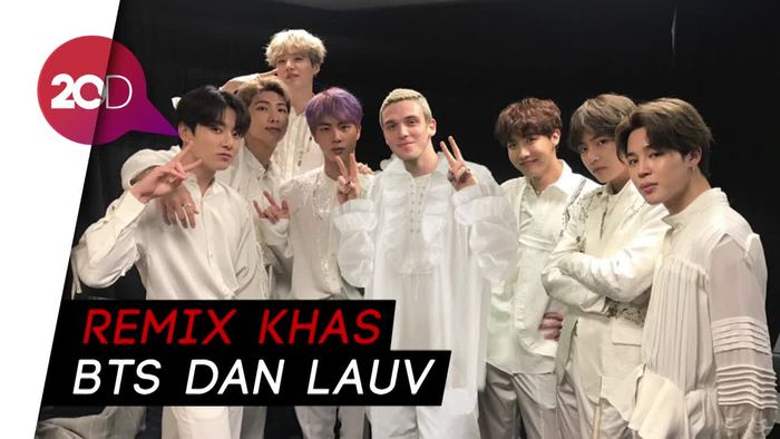 Kolaborasi dengan Lauv, BTS Rilis Versi Baru Make It Right