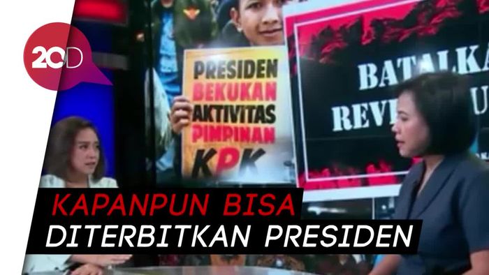UU KPK Baru Sudah Berlaku, Perppu Masih Ditunggu