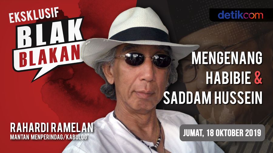 Tonton Blak-blakan Rahardi Ramelan: Mengenang Habibie dan Saddam Hussein