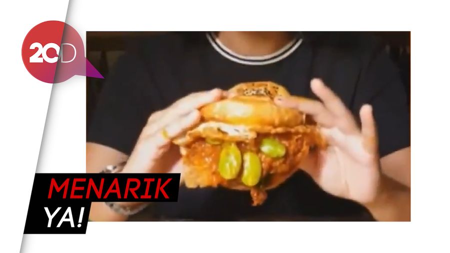 Sensasi Burger Cita Rasa Lokal dengan Isian Petai
