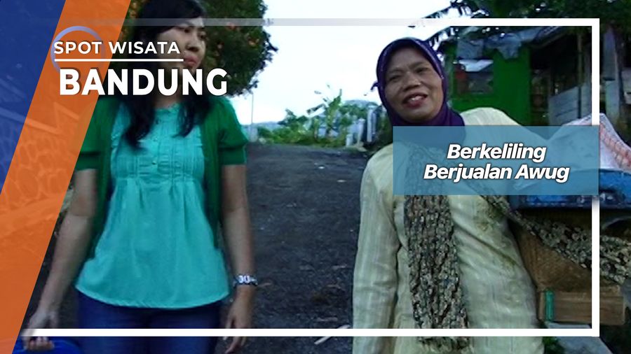 Berkeliling Jualan Awug, Penganan Pagi Khas Cirimekar Bandung Jawa Barat