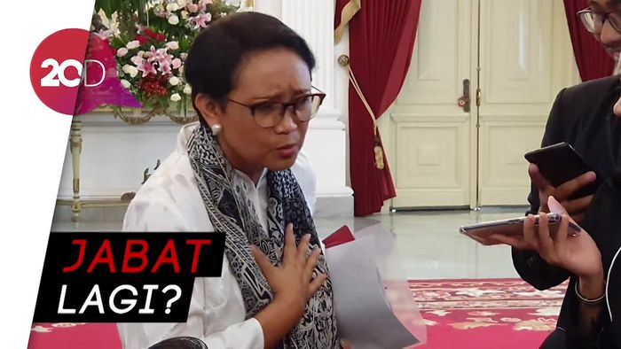 Ditanya Jadi Menlu Lagi, Retno Elus Dada