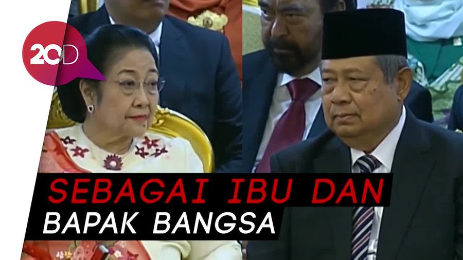 Megawati dan SBY Hadiri Pelantikan, Ketua MPR: Sungguh Kami Terharu