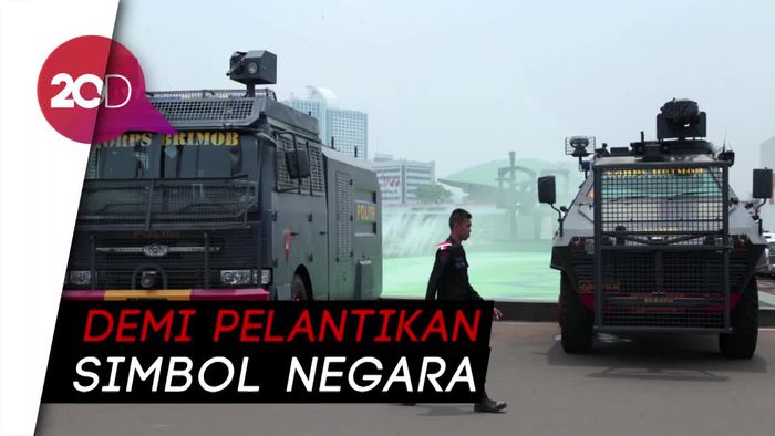 Jelang Pelantikan, Akses Masuk Kawasan DPR Diperketat