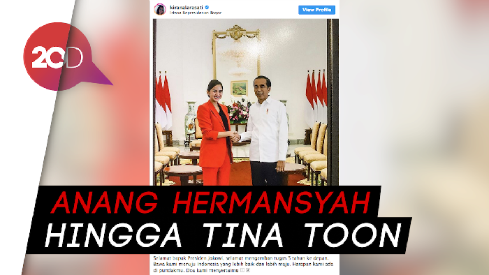 Ucapan Para Artis atas Pelantikan Jokowi-Maruf