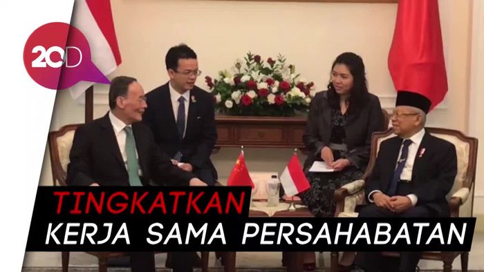 Didatangi Wapres Negara Sahabat, Maruf Amin: Ingin Kenalan