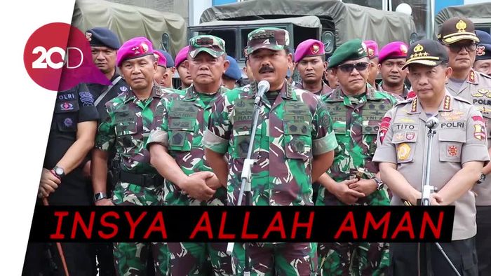 Kata Panglima TNI Pengamanan Pelantikan Presiden Sesuai Rencana