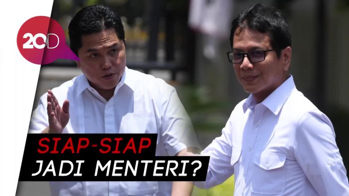 Wishnutama dan Erick Thohir Sambangi Istana