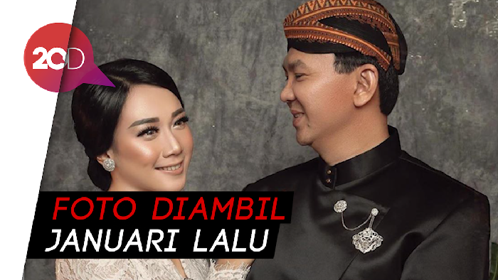 Cie! Ahok Akhirnya Unggah Foto Pernikahan dengan Puput