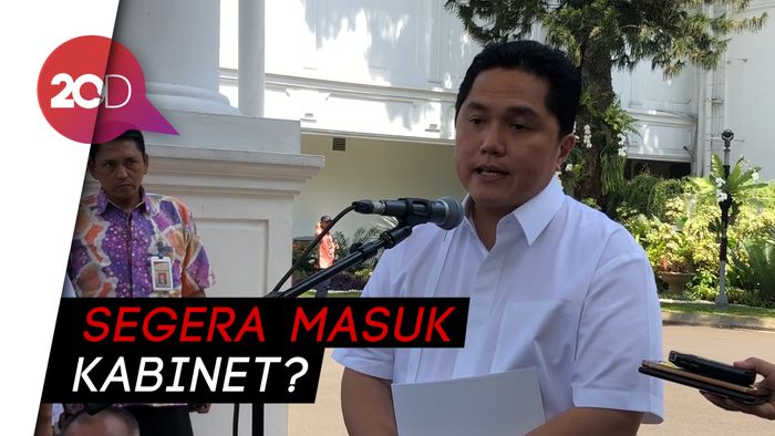 Erick Thohir Siap Jadi Menteri di Bidang Ekonomi