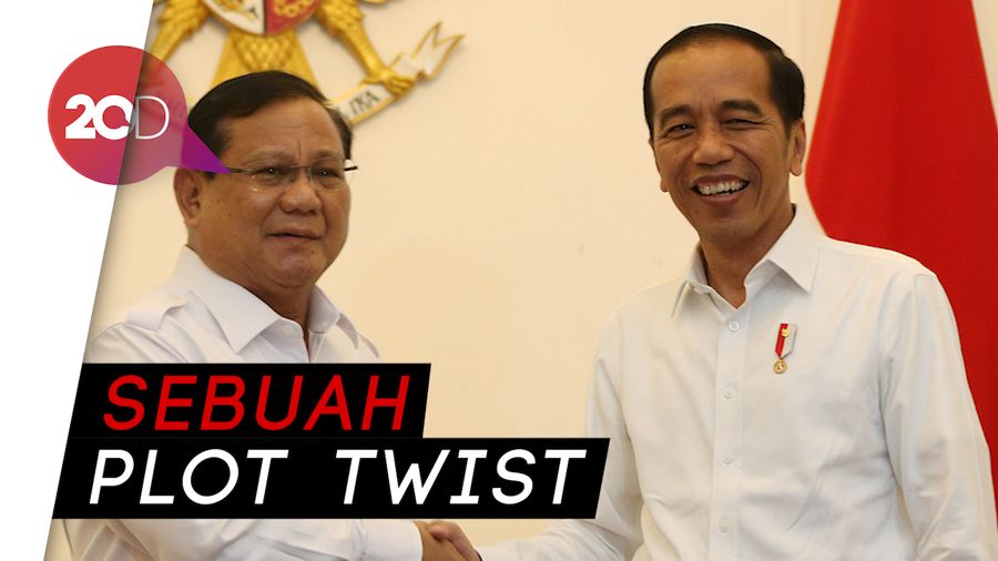 Reaksi Netizen soal Prabowo Masuk Kabinet Jokowi