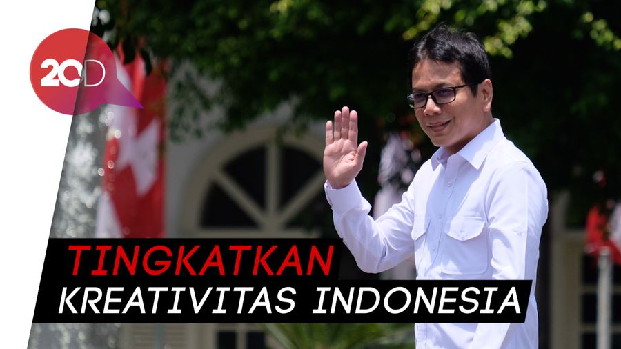 Siap Jadi Menteri, Wishnutama Bahas Kreativitas Bareng Jokowi