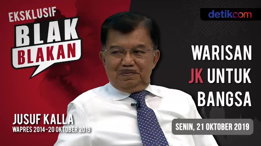 Tonton Blak-blakan Jusuf Kalla: Warisan JK Untuk Bangsa