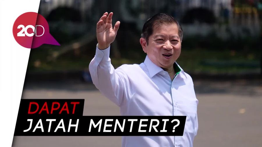 Senyum Merekah Suharso Monoarfa Kala Sambangi Istana