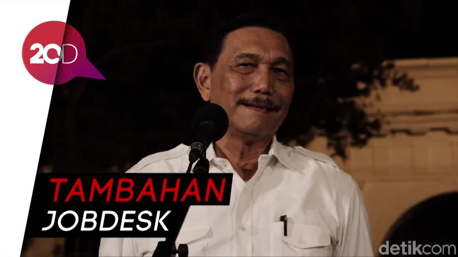 Luhut Lanjut Jadi Menko Kemaritiman Plus Investasi
