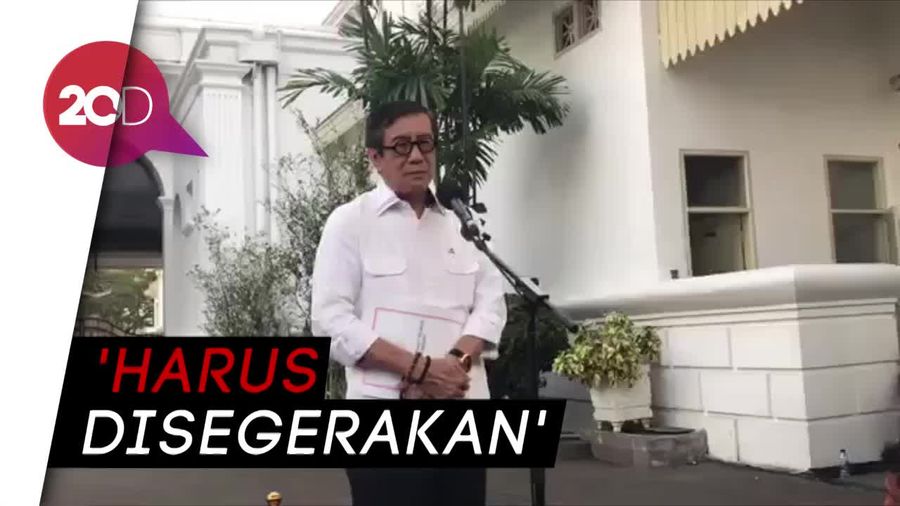 Jokowi-Yasonna Bahas Revisi UU Narkotika 