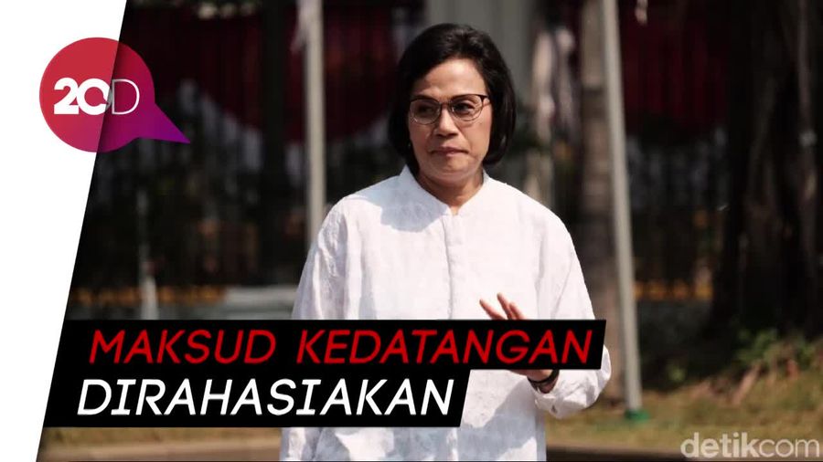 Sri Mulyani Jadi Tokoh Pertama yang Merapat ke Istana Pagi Ini