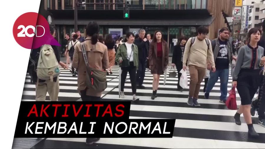 Geliat Kota Tokyo Usai Diterjang Topan Dahsyat Hagibis