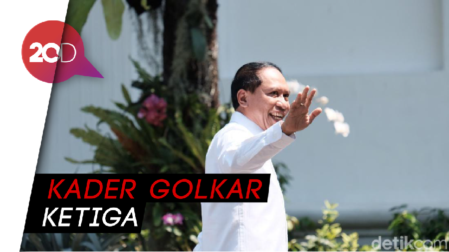 Politikus Golkar Zainudin Amali Tiba di Istana Negara