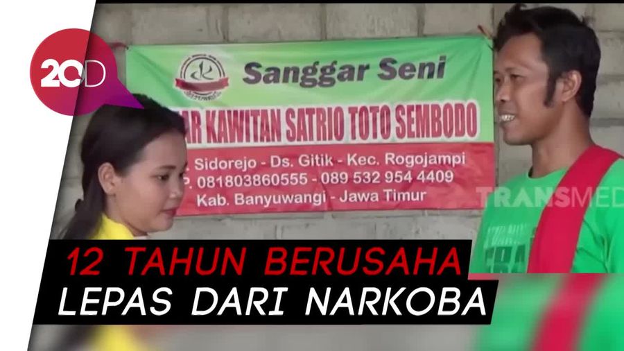 Muliyono, Pendiri Sanggar Seni Bagi Pecandu Narkoba