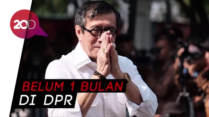 Akan Jadi Menteri Lagi, Yasonna Siap Mundur dari DPR