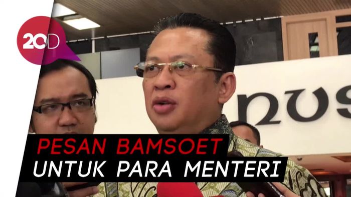 Bamsoet ke Menteri Terpilih: Kerja Lebih Keras Agar Presiden Tak Dikritik