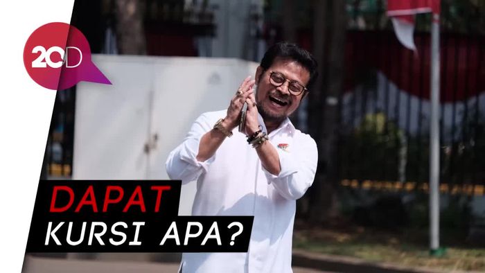 Usai Sri Mulyani, Giliran Syahrul Yasin Limpo Merapat ke Istana
