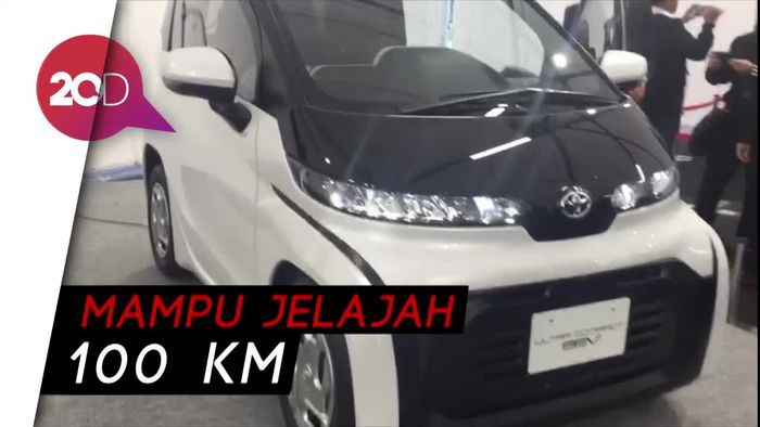 Ultra Compact BEV, Mobil Listrik Imut dengan 2 Penumpang