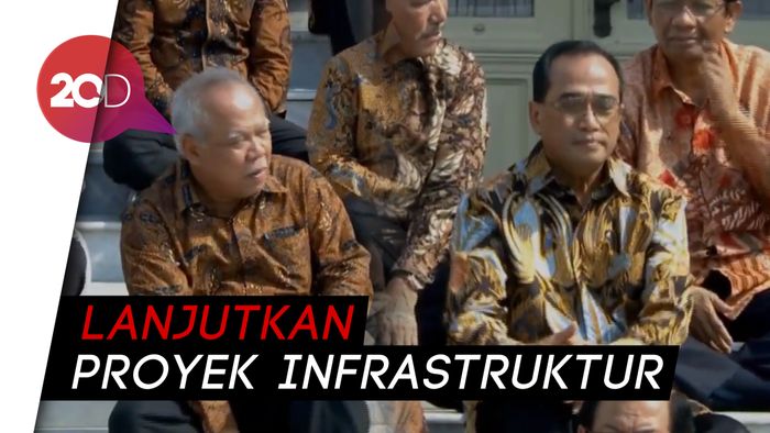 Jokowi Percayakan Duet Basuki-Budi Kawal Infrastruktur