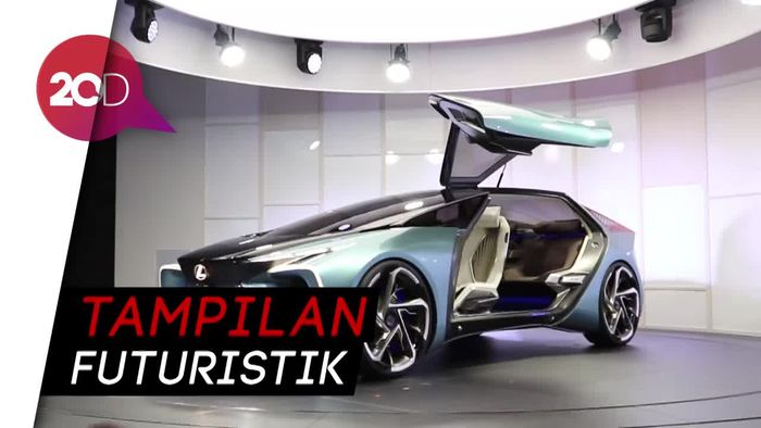 Mobil Listrik Perdana Lexus Seperti Burung Camar