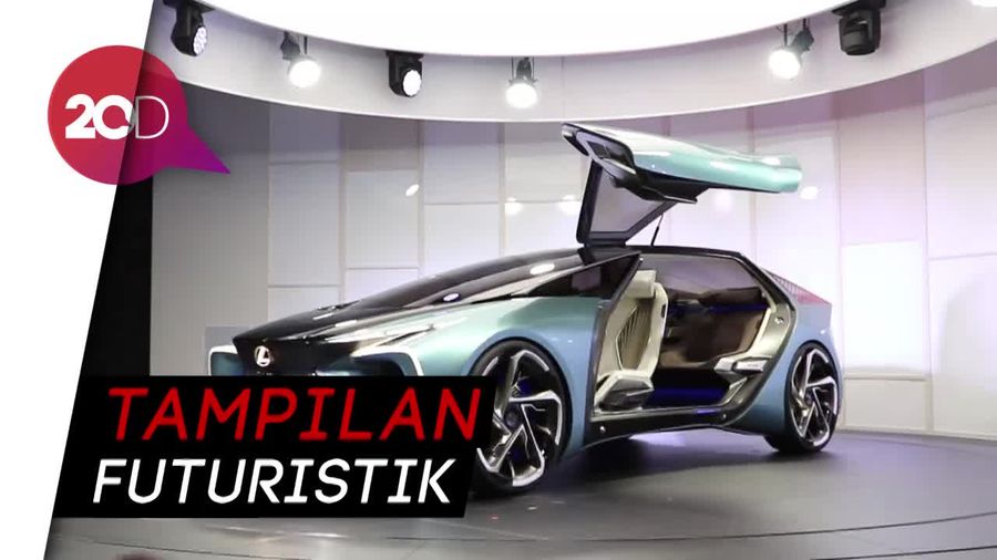Mobil Listrik Perdana Lexus Seperti Burung Camar