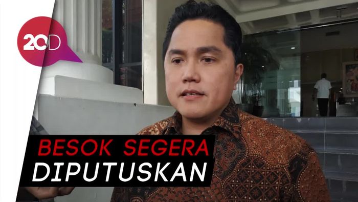 Erick Thohir Usulkan 3-4 Nama Wamen ke Jokowi