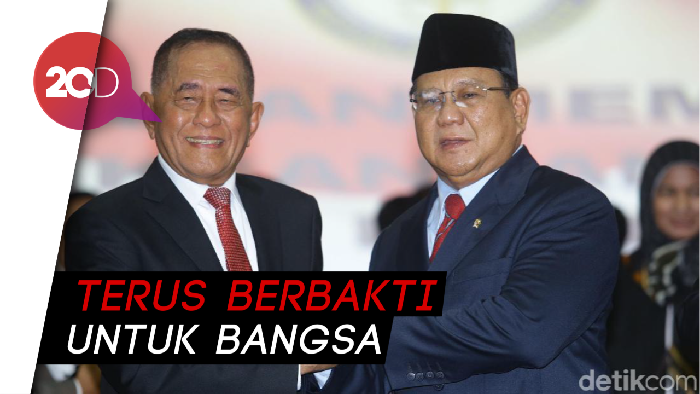 Tanggalkan Jabatan, Ryamizard: Saya Wakafkan Nyawa untuk Negara!